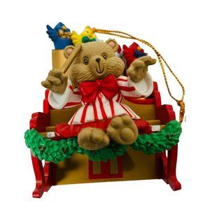 Vintage Traditions Bear Direction Choir Collectible Ornaments Christmas‎ Gift